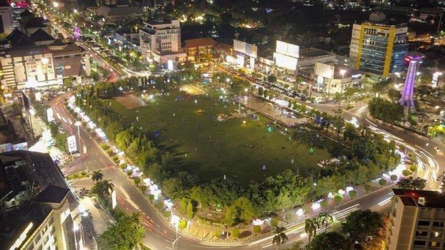 Jelang Tahun Baru 2022, Seluruh Taman Kota Semarang Ditutup