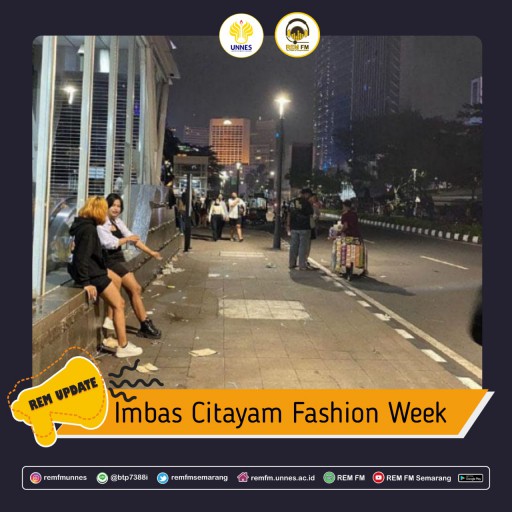 Imbas Citayam Fashion Week, Angka Krminalitas dan Volume Sampah Meningkat