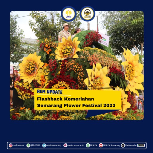 Flashback Kemeriahan Semarang Flower Festival 2022